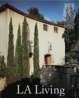 Exterior of Villa Vallombrosa, Annie Kelly’s Los Angeles home